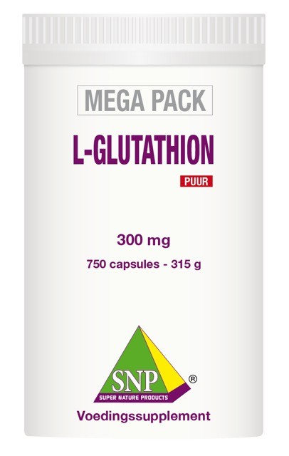 SNP L-Glutathion puur megapack (750 Capsules)