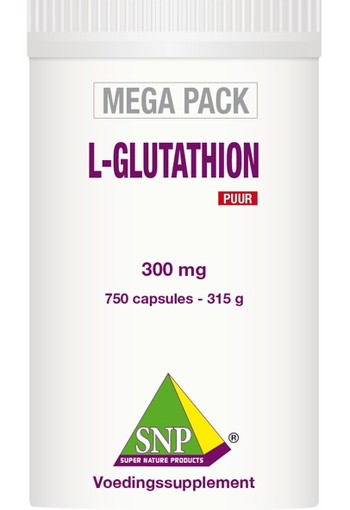 SNP L-Glutathion puur megapack (750 Capsules)