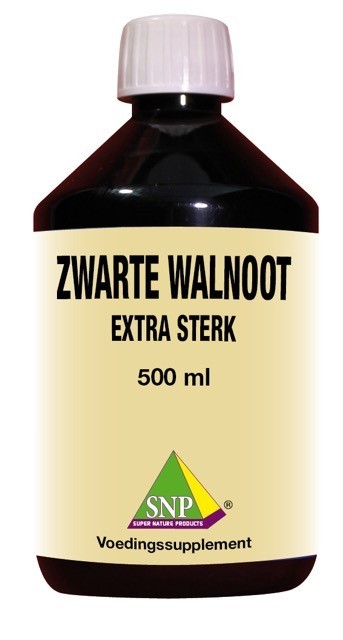 SNP Zwarte walnoot extra sterk megapack (500 Milliliter)