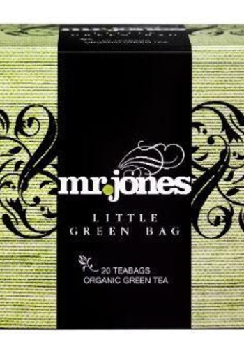 Mr Jones Little green bag groene thee bio (20 Zakjes)