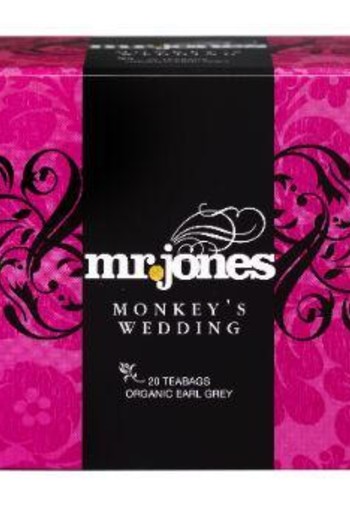 Mr Jones Monkeys wedding earl grey bio (20 Zakjes)