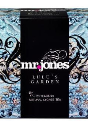 Mr Jones Lulu's garden lychee thee (20 Zakjes)
