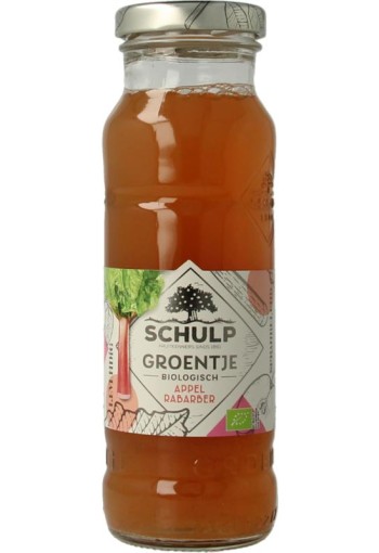 Schulp Groentje appel & rabarbersap bio (200 Milliliter)