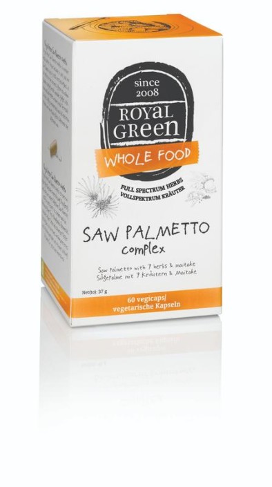 Royal Green Saw palmetto complex bio (60 Vegetarische capsules)