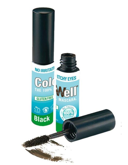 Colourwell Mascara zwart glutenvrij en vegan (7,5 Gram)