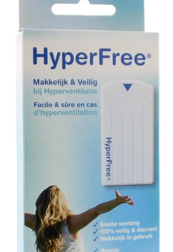 Hyperfree Tegen hyperventilatie (1 Stuks)