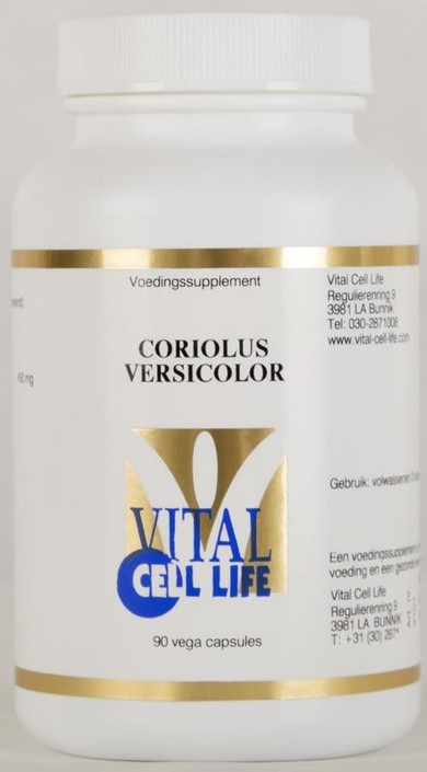 Vital Cell Life Coriolus versicolor (90 Vegetarische capsules)