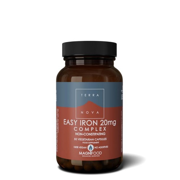 Terranova Easy iron 20 mg complex (50 Vegetarische capsules)