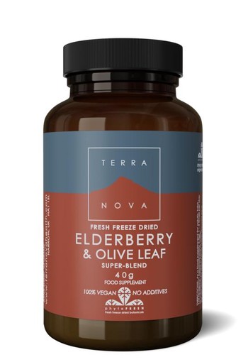 Terranova Elderberry & olive leaf blend (40 Gram)