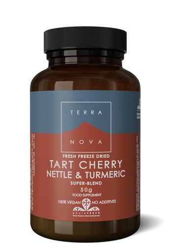 Terranova Tart cherry & nettle & turmeric (50 Gram)