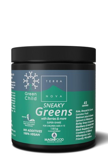 Terranova Green child sneaky greens super shake (180 Gram)