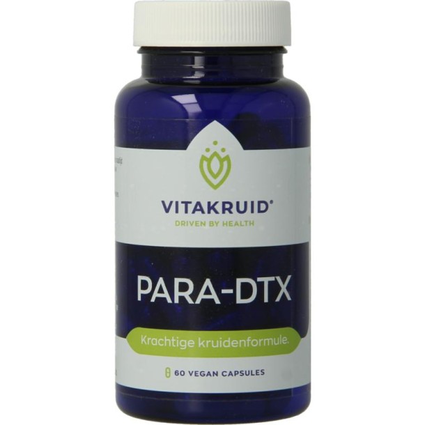 Vitakruid PARA DTX Kruidenformule oa Oregano & Knoflook (60 Vegetarische capsules)