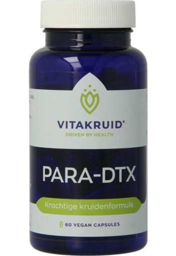 Vitakruid PARA DTX Kruidenformule oa Oregano & Knoflook (60 Vegetarische capsules)