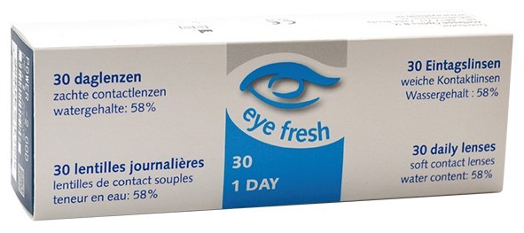 Eyefresh Daglenzen -3.25 (30 Stuks)