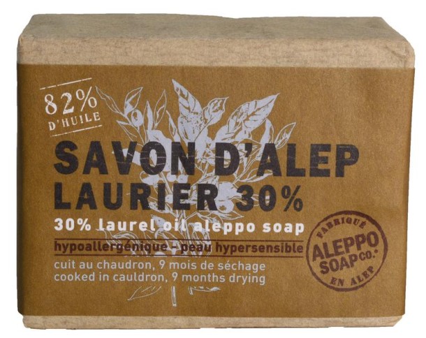 Aleppo Soap Co Zeep 30% laurier (200 Gram)