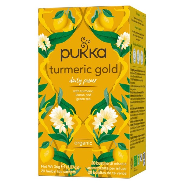 Pukka Turmeric gold bio (20 Zakjes)