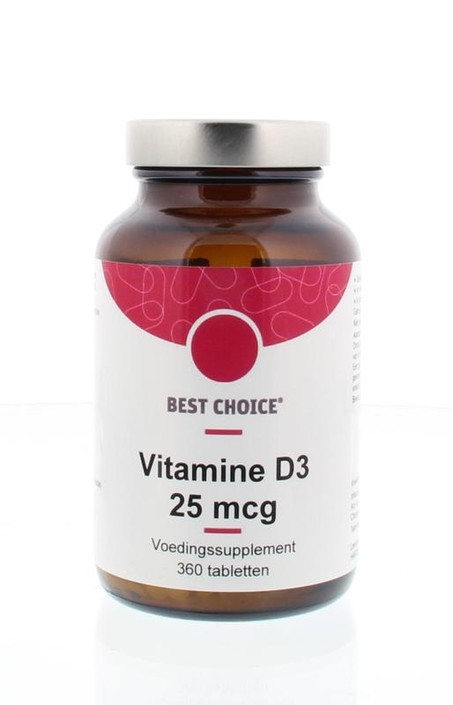 TS Choice Vitamine D3 25mcg (360 Tabletten)