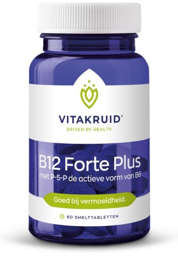 Vitakruid B12 Forte plus 3000 mcg met P-5-P (60 Tabletten)