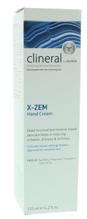 Ahava Clineral x-zem hand cream (125 Milliliter)
