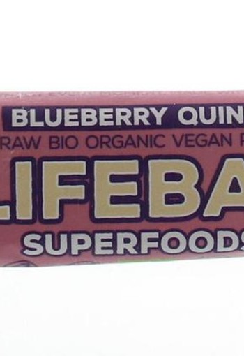 Lifefood Lifebar plus blueberry quinoa bio (47 Gram)