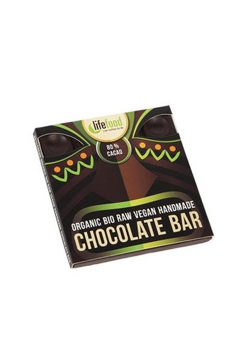 Lifefood Raw chocolate 80% cacao bio (35 Gram)