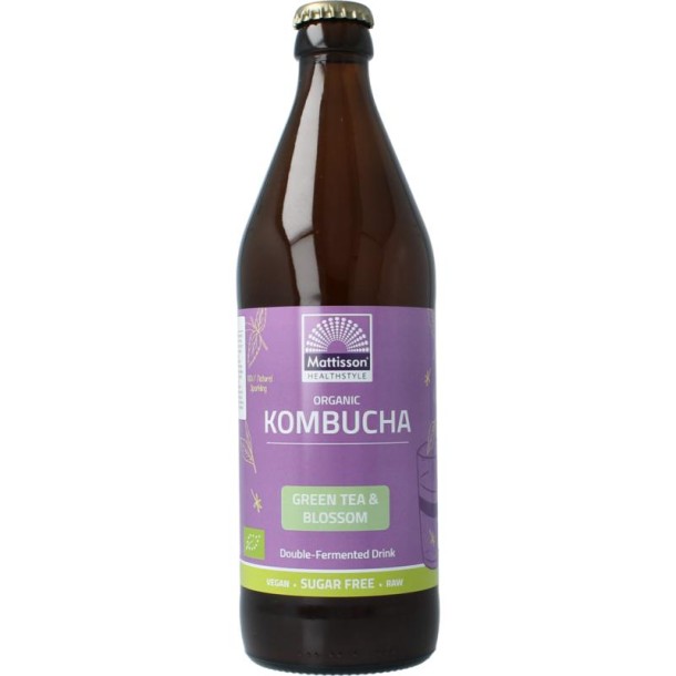 Mattisson Kombucha green tea blossom bio (500 Milliliter)