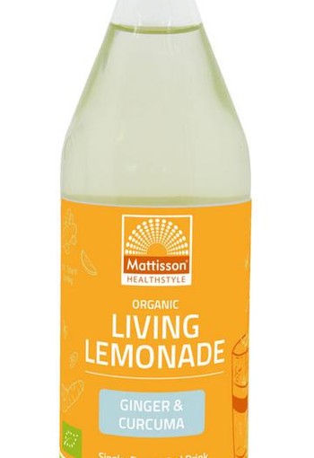 Mattisson Living lemonade ginger & curcuma bio (500 Milliliter)