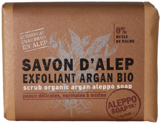 Aleppo Soap Co Arganzeep exfoliant bio (100 Gram)