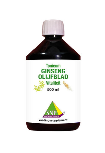 SNP Ginseng olijfblad tonicum (500 Milliliter)
