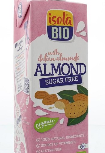 Isola Bio Amandeldrank ongezoet bio (1 Liter)