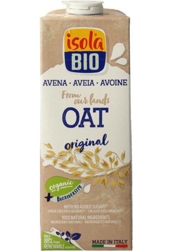 Isola Bio Haverdrank bio (1 Liter)