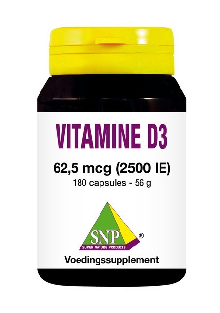 SNP Vitamine D3 2500IE (180 Capsules)