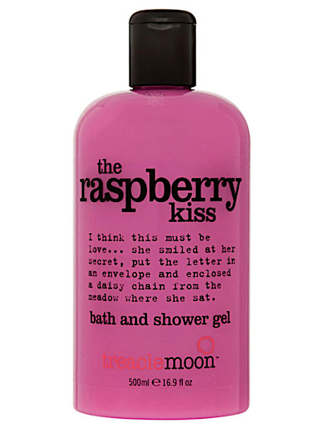 Tre­a­cle­moon The rasp­ber­ry kiss bath and shower gel  500 ml