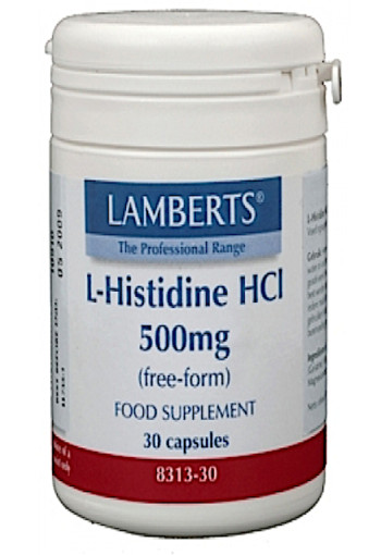 Lamberts L-histidine 500 Mg 30ca