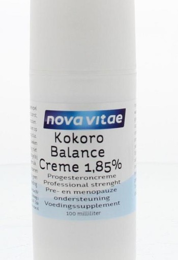 Nova Vitae Kokoro progest balans cream 1.85% (100 Milliliter)