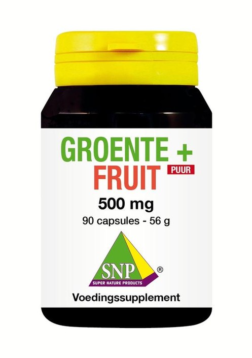 SNP Groente & fruit 500mg puur (90 Capsules)