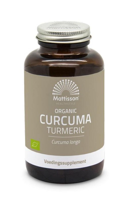 Mattisson Curcuma turmeric bio (120 Vegetarische capsules)