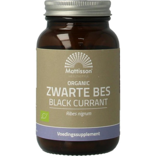 Mattisson Zwarte bes bio (120 Vegetarische capsules)