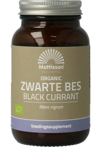 Mattisson Zwarte bes bio (120 Vegetarische capsules)