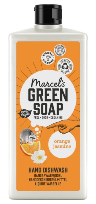 Marcel's GR Soap Afwasmiddel sinaasappel & jasmijn (500 Milliliter)