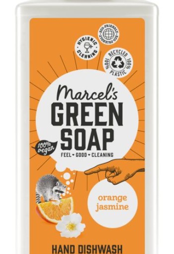 Marcel's GR Soap Afwasmiddel sinaasappel & jasmijn (500 Milliliter)