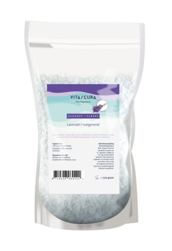 Vitacura Magnesium zout/flakes lavendel (500 Gram)