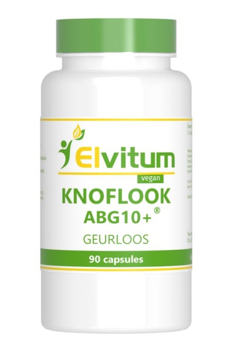Elvitum Knoflook ABG10+ (90 Vegetarische capsules)