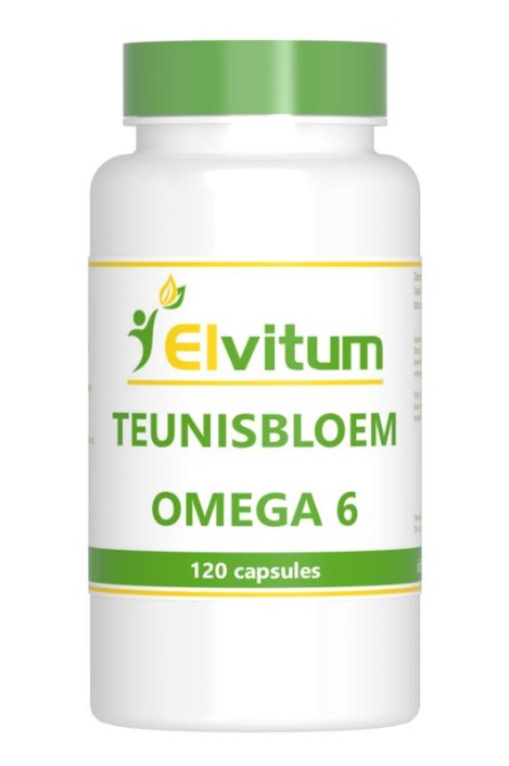 Elvitum Teunisbloemolie omega-6 (120 Capsules)