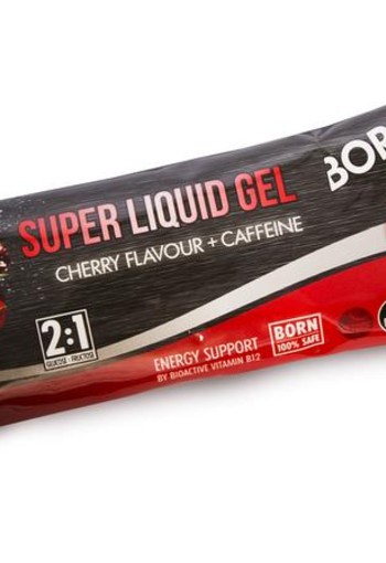 Born Super liquid gel cherry 55ml (12 Stuks)