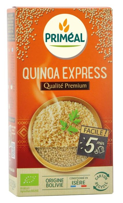 Primeal Quinoa express puur natuur bio (250 Gram)