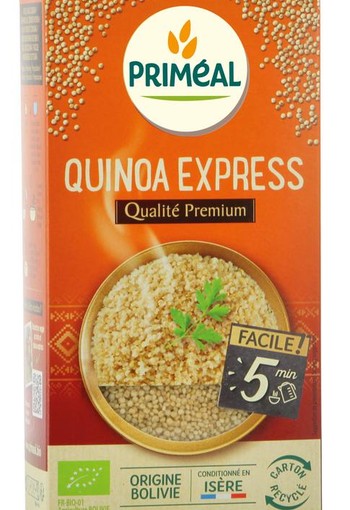 Primeal Quinoa express puur natuur bio (250 Gram)
