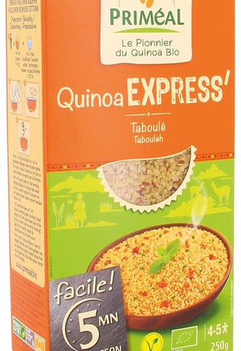 Primeal Quinoa express Tabouleh style bio (250 Gram)