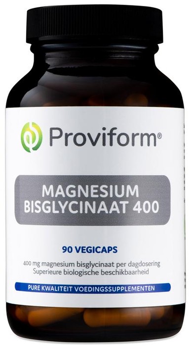 Proviform Magnesium bisglycinaat 400 (90 Vegetarische capsules)