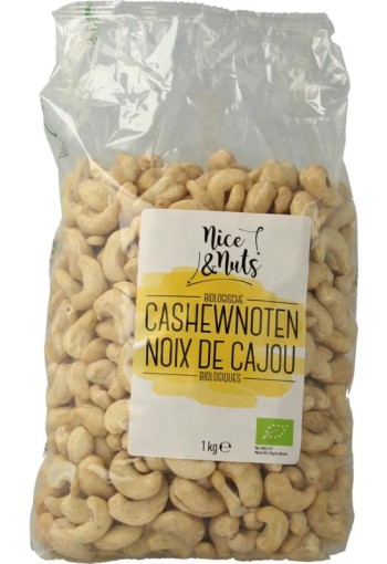 Nice & Nuts Cashewnoten rauw bio (1 Kilogram)